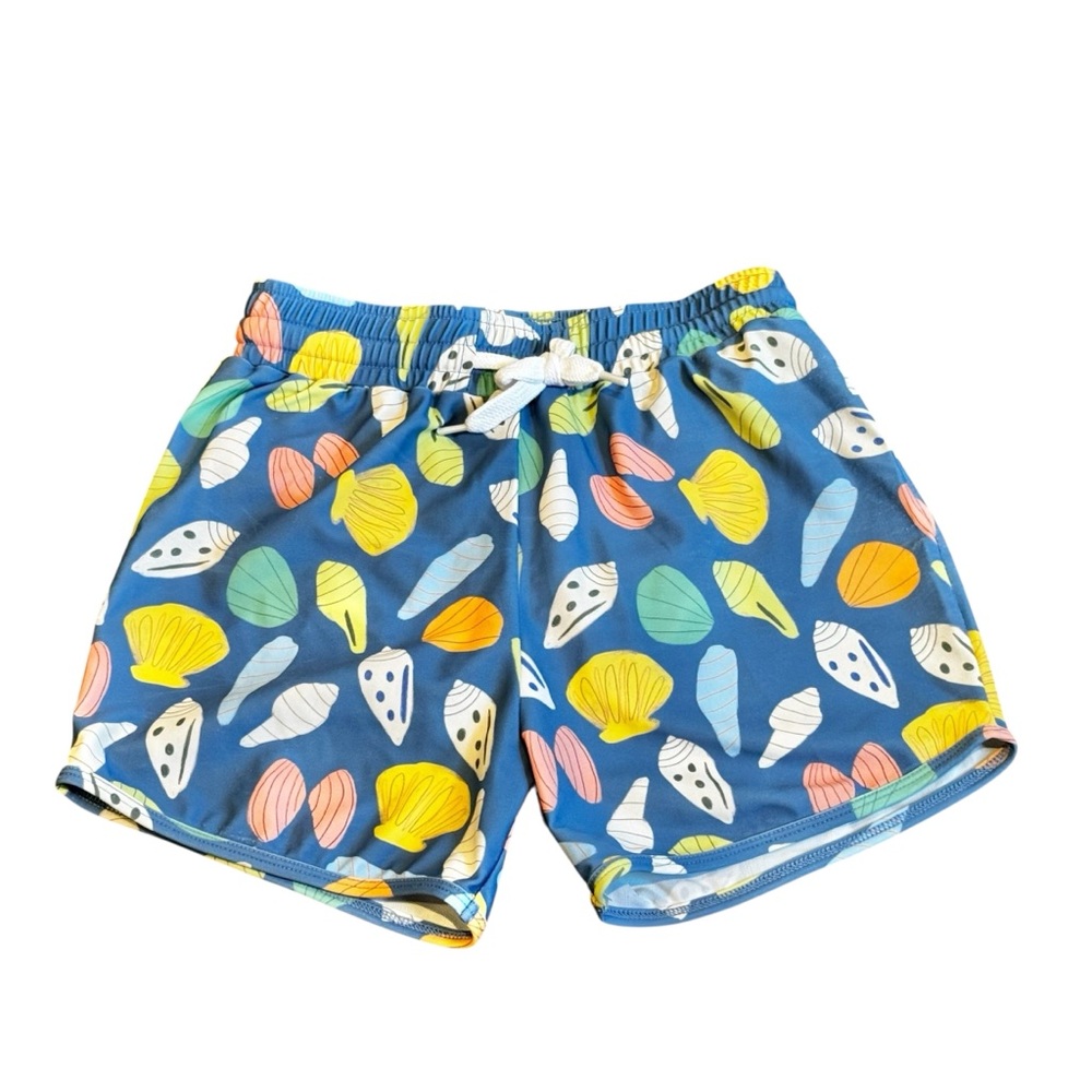 Pearl Street Swim Seashells Swim Trunks 7/8